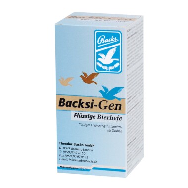 Backsi-Gen Flüssige Bierhefe - 250ml