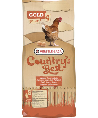 Countrys Best - Gold 4 Gallico Legepellets - 20kg