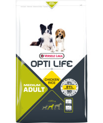 Opti Life - Adult Medium - Huhn+Reis - 12,5kg