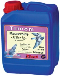 TRICOM Mauserhilfe flüssig für Tauben - 2,5l